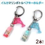  дельфин морской бутылка пара брелок для ключа / Okinawa . земля производство смешанные товары (M рейс )