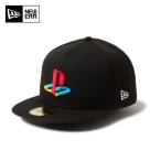 ショッピングニューエラ キャップ ニューエラ キャップ NEW ERA 59FIFTY 5950 プレイステーション ファミリーマーク コラボ メンズ レディース 帽子 ベースボールキャップ