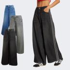  Adidas Denim широкий брюки adidas Originals Adi цвет Denim Adi renium брюки Adilenium женский мужской Adidas Originals 
