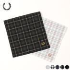 ショッピングハンカチ フレッドペリー チェック ハンカチ FRED PERRY タータンチェック マドラスチェック 日本製 [ネコポス可/3枚まで/ギフト包装は2枚まで]