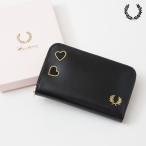 フレッドペリー FRED PERRY エイミー・ワインハウス レザー ボックス ウォレット L8297 レディース 財布