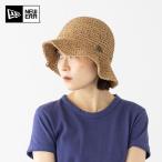 ニューエラ バケット01 セーラーブリム NEW ERA 帽子 レディース 麦わら ストローハット ダウンハット 日焼け UV対策