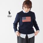 ショッピングラルフ ポロ ラルフローレン ボーイズ 星条旗 コットン ニット POLO RALPH LAUREN キッズ レディース メンズ 男女兼用 アメリカン フラッグ