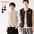 ヴァンソンエミレイユ ボア ベスト VM232KB25100 メンズ＆レディース ユニセックス