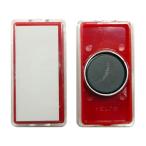 ベロス マグタッチ カラー名札 小 赤 20個 MN-80(RD) マグネットシート つやなしタイプ マグネット 掲示物留め 吊下げ ＰＯＰ 掲示