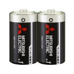 三菱 マンガン乾電池 単1形 2本 R20PUD 2S マンガン乾電池 単１ マンガン電池 充電池 家電