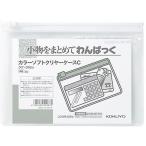 kokyo цвет soft clear кейс C( вставка нет ) A6 белый kke-316W молния есть soft clear кейс document Carry файл 