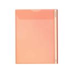  King Jim M держатель A4 вертикальный место хранения ширина 10mm красный 733-R крышка есть модель A4 прозрачный держатель файл 