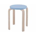 [ производитель прямая поставка ]a-ru*ef*ya мака waSH из дерева раунд табурет голубой Z-SHSC-1B-C[ оплата при получении не возможно ][ клиент сборка ] старт  King табурет 