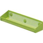 リヒトラブ/マグネットポケット トレー W200×D50×H35 黄緑/A7385-6
