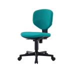 【メーカー直送】アイリスチトセ BIT-EX グリーン Z-BIT-EX-グリ-ン-C【代引不可】【お客様組立】肘なし 布張りチェア オフィスチェア オフィス家具