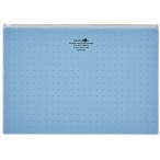 lihi тигр bAQUADROPs clear кейс ( вставка нет ) A4 синий F-5303-8 A4 молния есть soft clear кейс document Carry файл 