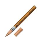 マービー 油性 メタリックマーカー デコカラープレミアム カッパー 細字 油性ペン 油性マーカー