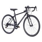 【メーカー直送】21Technology ロードバイク 700C ブラック 700c-black【代引不可】【お客様組立】