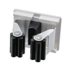 Yahoo! Yahoo!ショッピング(ヤフー ショッピング)【お取り寄せ】TRUSCO ほうき・モップキャッチ 1個（シールタイプ） THMCS モップ 水きりワイパー 掃除道具 清掃 清掃