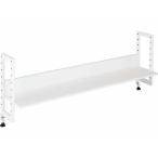 NKY/ワーキングデスク 上置棚 W1400×D280×H453 ホワイト