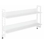 NKY/ワーキングデスク 上置ハイシェルフ W1400×D280×H753 ホワイト