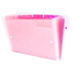 ビュートン Gra-De ドキュメントファイル A4 13ポケット ピンク ケースファイル 書類ケース 書類キャリー ドキュメントキャリー ファイル