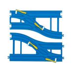 [ ваш заказ ] Plarail . линия широкий po in trail R-15 Plarail направляющие .. игрушка хобби игра 
