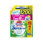 ショッピングバスマジックリン KAO バスマジックリンSUPERCLEAN グリーンハーブ 詰替 1200mL