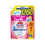 KAO バスマジックリンSUPERCLEAN アロマローズ 詰替 1200ml 浴室用 掃除用洗剤 洗剤 掃除 清掃