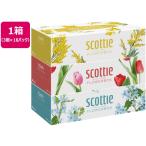 ショッピングティッシュペーパー クレシア スコッティ ティシュー フラワーボックス 250組 3個×18パック 54箱 まとめ買い 業務用 大容量 ティッシュペーパー