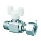 [ ваш заказ ] on da завод AE6 type мяч клапан(лампа) R1/2 × гайка есть адаптор (G1/2) AE6-13M клапан(лампа) . кок трубы материал 