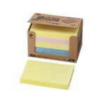 【お取り寄せ】ニチバン ポイントメモ 再生紙 ビジネスパック 50×75 100枚×5冊 大 幅 ふせん インデックス メモ ノート