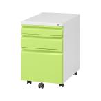 [ производитель прямая поставка ] не 2 торговля in шкаф Louis nW395×D550×H597 зеленый [ оплата при получении не возможно ][ клиент сборка ] тумбочка с ящиками Wagon из дерева стол офис стол офисный стол 