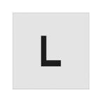 [ ваш заказ ]IM stencil L знак размер 100×65mm AST-L10065 покраска покраска защита окружающих объектов салон общественные сооружения строительство материал 