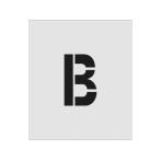 [ ваш заказ ]IM stencil B знак размер 150×95mm AST-B15095 покраска покраска защита окружающих объектов салон общественные сооружения строительство материал 