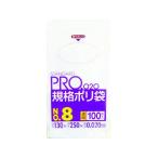 Yahoo! Yahoo!ショッピング(ヤフー ショッピング)【お取り寄せ】サニパック LT08スタンダードポリ袋8号（0.02）透明100枚 LT08 ポリ規格袋 厚さ ポリ袋