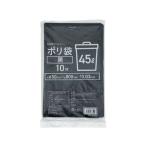  мусорный пакет чёрный 45L 10 листов Forestway массовая закупка 45 литров 0.03 чёрный мусорный пакет мусорная корзина чистка 