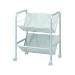 [ производитель прямая поставка ] не 2 торговля белый файл Wagon 2 уровень наклонение модель W550×D400×H720[ оплата при получении не возможно ][ клиент сборка ] файл Wagon персональный компьютер подставка принтер шт. 