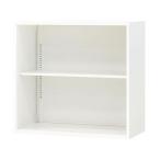 [ производитель прямая поставка ]Netforcei-semb Lee открытый стеллаж 2 уровень steel белый [ оплата при получении не возможно ][ клиент сборка ] открытый стеллаж steel шкаф запирающийся шкафчик 