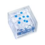 キングジム 透明スタンプ 氷印 ドット CLSA22-009