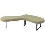 [ производитель прямая поставка ]ito-kif low lounge 3 -местный bench Sand желтый черный рама [ оплата при получении не возможно ]