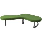 [ производитель прямая поставка ]ito-kif low lounge 3 -местный bench ivy зеленый черный рама [ оплата при получении не возможно ] лобби bench лобби ...