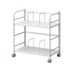 [ производитель прямая поставка ] Sanwa Supply файл Wagon 2 ступенчатый * полки доска 2WAY проект WG-301N[ оплата при получении не возможно ][ клиент сборка ]