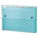 セキセイ ドキュメントファイル A4 13ポケット グリーン SSS-1212-G ケースファイル 書類ケース 書類キャリー ドキュメントキャリー ファイル