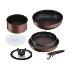 ショッピングインジニオ 【お取り寄せ】T-fal インジニオ・ネオ IH 7点セット モカ L78791