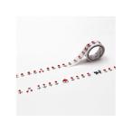 カモ井 松林誠 黒猫 MTMATU01 デコレーション用マスキングテープ １５ｍｍ幅 デコレーショングッズ