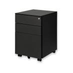 [ производитель прямая поставка ] Aska steel Wagon черный STW01BK[ оплата при получении не возможно ] тумбочка с ящиками Wagon steel стол офис стол офисный стол офисная мебель 