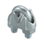 【お取り寄せ】TRUSCO ワイヤークリップ スチール製 3mm用 TWC-03 ワイヤークリップ アイボルト アイナット 物流 作業