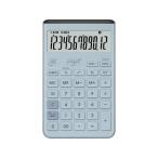  Casio Just размер калькулятор 12 колонка Comfy голубой JT-200T-BU-N средний калькулятор в общем деловая практика калькулятор канцелярские принадлежности 