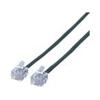 [ ваш заказ ] Elecom тонкий modular кабель 1m черный MJ-1BK modular кабель PC для кабель кабель разветвитель электропроводка детали бытовая техника 