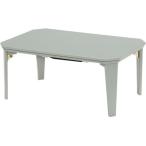 【メーカー直送】萩原 カジュアルコタツ コタール 90×60×38.5cm ブルーグレー【代引不可】