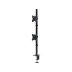 [ ваш заказ ] Sanwa Supply двойной монитор arm ( верх и низ *2 экран ) CR-LAC211BK дисплей arm относящийся товар дисплей персональный компьютер бытовая техника 