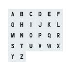 [ ваш заказ ]IM stencil A~Z 1 комплект 26 листов единица измерения знак размер 150×95mm покраска покраска защита окружающих объектов салон общественные сооружения строительство материал 