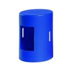 【お取り寄せ】カーボーイ カラープラポール キャップ ブルー CP03 道路 現場 安全 作業